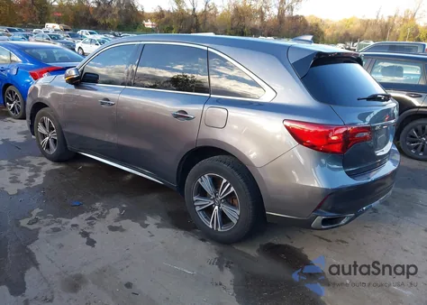 2018 Acura Mdx z USA, uszkodzony, nr VIN 5J8YD4H35JL014510
